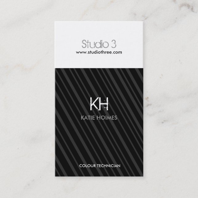 Noble Visitenkarten Visitenkarte (Vorderseite)