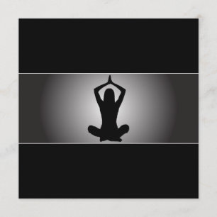 Noble Yoga-Einladung Einladung