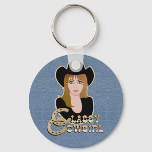 Nobler Cowgirl SCHLÜSSELANHÄNGER