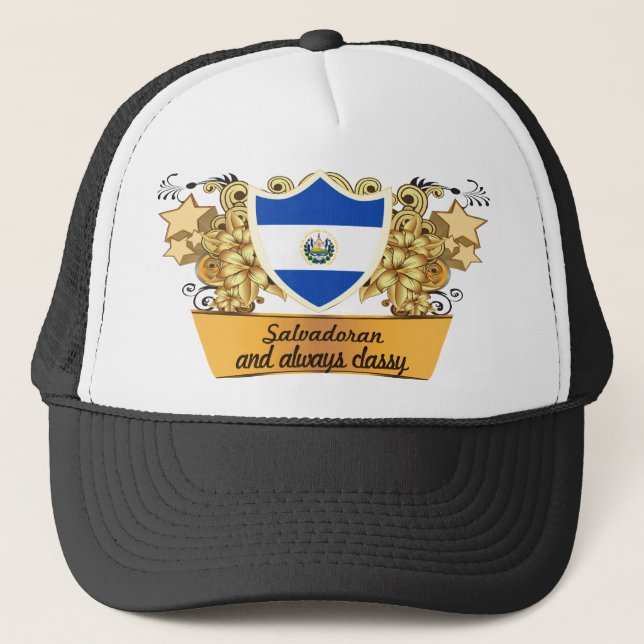 Nobler Salvadorianer Truckerkappe (Vorderseite)
