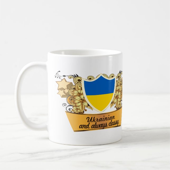 Nobler Ukrainer Kaffeetasse (Links)
