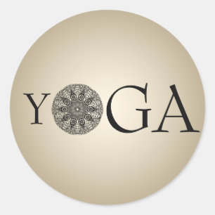 Nobler YOGA Aufkleber