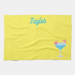Nobles Cocktailglas Geschirrtuch