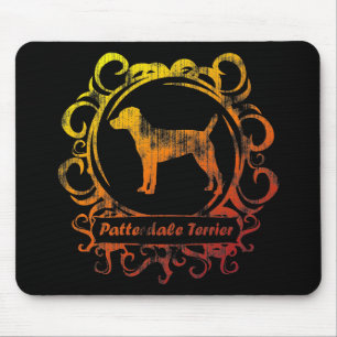 Nobles verwittertes Patterdale Terrier Mousepad
