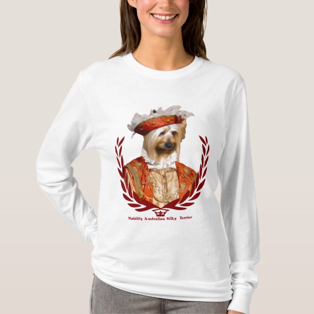Noblesse australienne de T-shirt de Terrier soyeux (Devant)