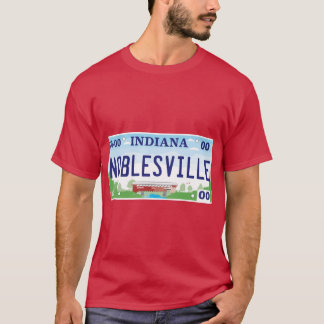 Noblesville Indiana Nummernschild T-Shirt