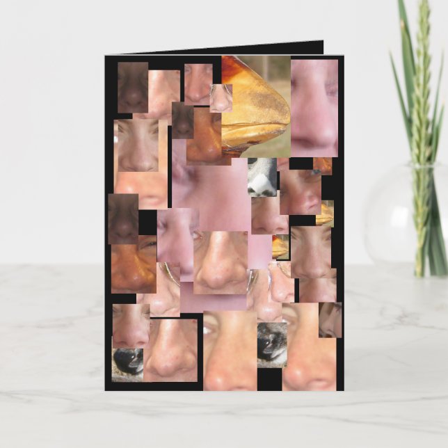 NOBODY NOSE KARTE (Vorderseite)