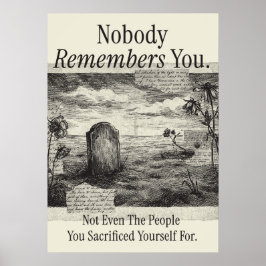Nobody Remembers You Poster