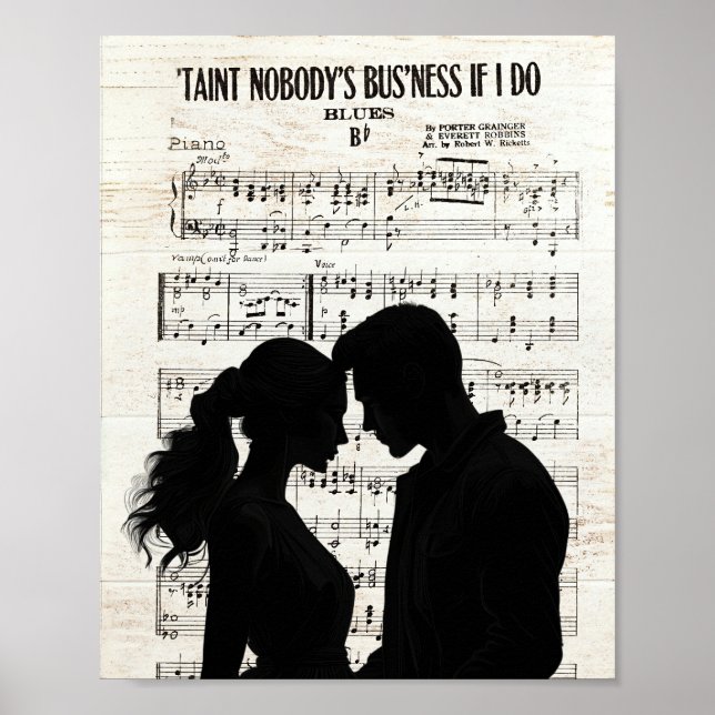 Nobody’s Business if I do Poster (Vorne)