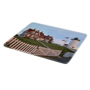 Nobska Point Lighthouse Massachusett Cutting Board Schneidebrett