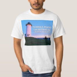 Nobska Point Lighthouse, Massachusetts T - Shirt