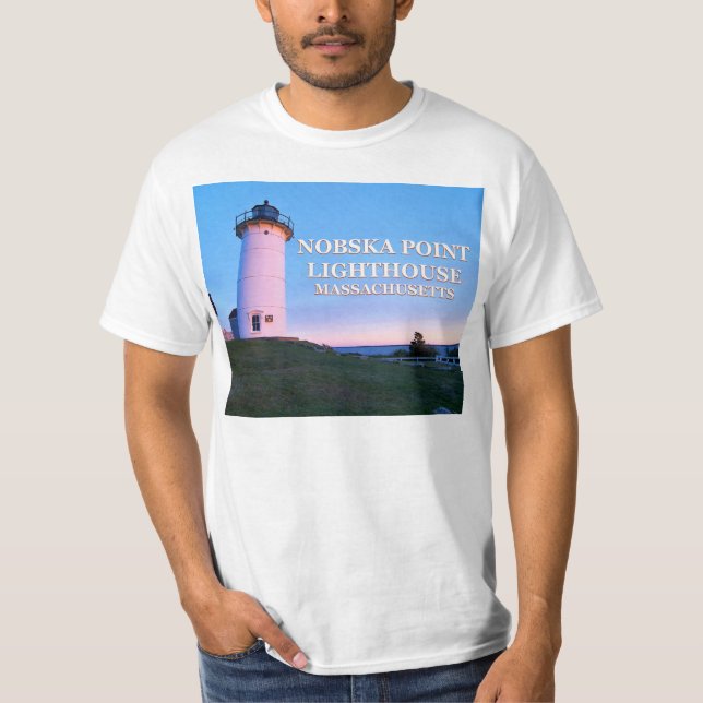 Nobska Point Lighthouse, Massachusetts T - Shirt (Vorderseite)
