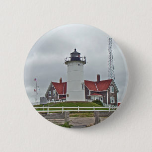 Nobska Point Lighthouse Series Button