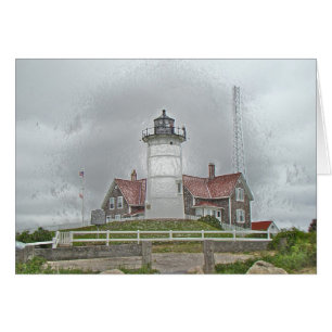 Nobska Punkt-Leuchtturm-Digital-Kunst