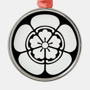 Nobunaga Oda Ornament Aus Metall