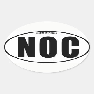 Nocatee - Nachbarschaft (viertel) Ovaler Aufkleber