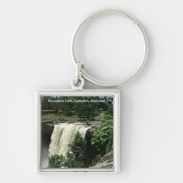 Noccalula Falls, Gadsden, Alabama Schlüsselanhänger (Vorne)