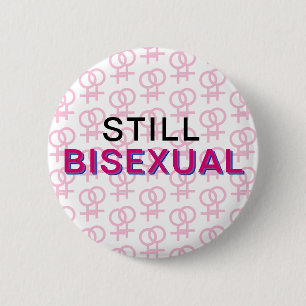 Noch bisexueller Knopf (F&F) Button