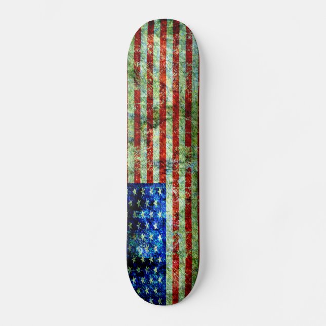 Noch die Flagge! Skateboard (Vorderseite)