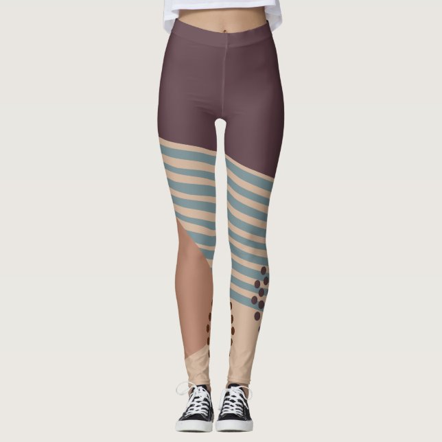 Noch ein Abstraktes Mittelalter Leggings (Vorderseite)