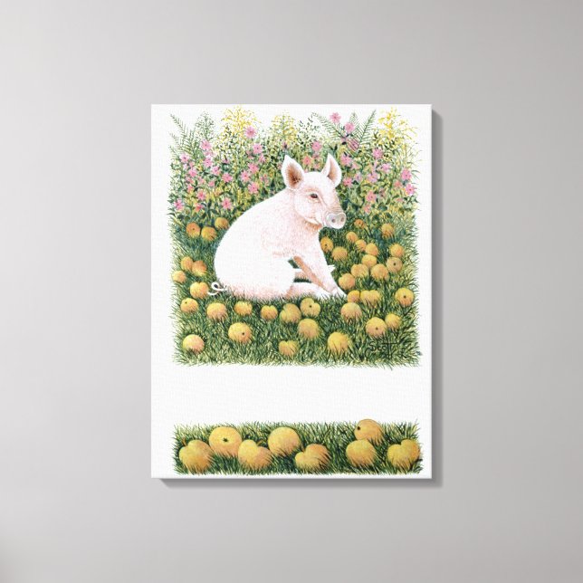 Noch ein Apple Leinwanddruck (Vorderseite)