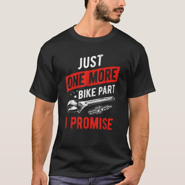 Noch ein Fahrrad Teil I Versprechen Motorrad-Getri T-Shirt (Vorderseite)