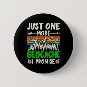 Noch ein Geocache verspreche ich Funny Geocaching Button