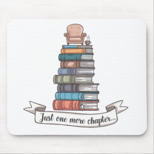 Noch ein Kapitel - Cosy Book Lover Design Mousepad