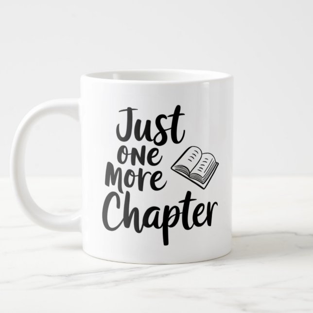 Noch ein Kapitel extra große Tasse - übertrieben (Links)