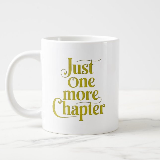 Noch ein Kapitel extra große Tasse - übertrieben (Links)