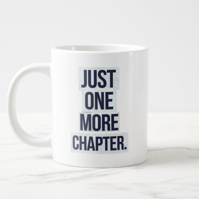 Noch ein Kapitel extra große Tasse - übertrieben (Links)