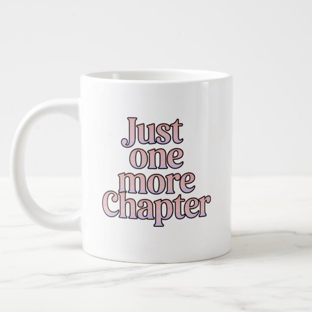 Noch ein Kapitel extra große Tasse - übertrieben (Links)