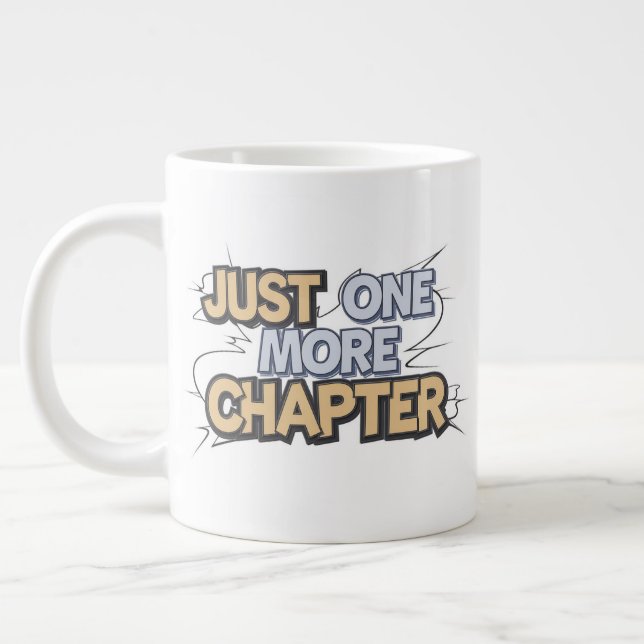 Noch ein Kapitel extra große Tasse - übertrieben (Links)