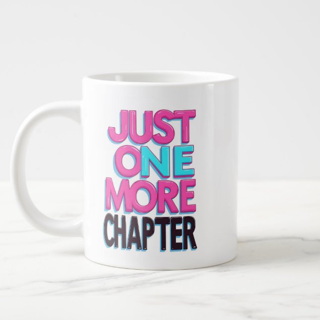 Noch ein Kapitel extra große Tasse - übertrieben (Links)