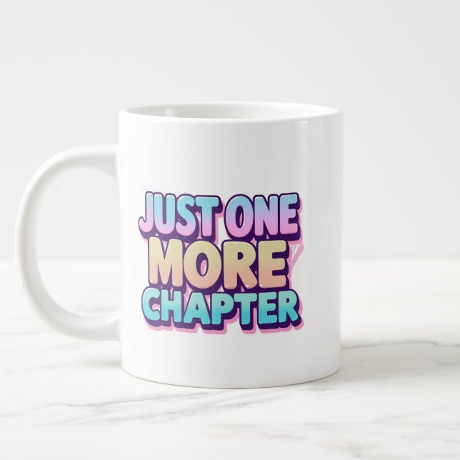 Noch ein Kapitel extra große Tasse - übertrieben (Links)