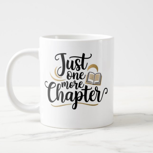 Noch ein Kapitel extra große Tasse - übertrieben (Links)