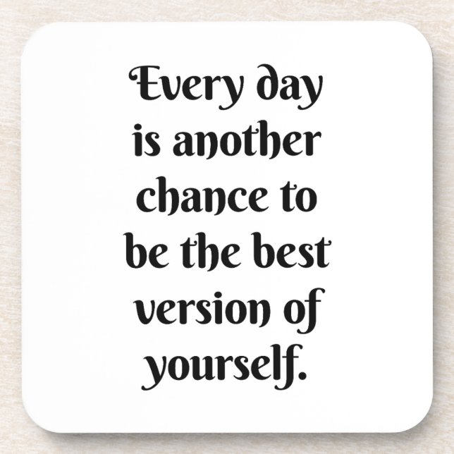 Noch ein möglicher harter Kunststoff-Untersetzer Getränkeuntersetzer (Vorderseite)