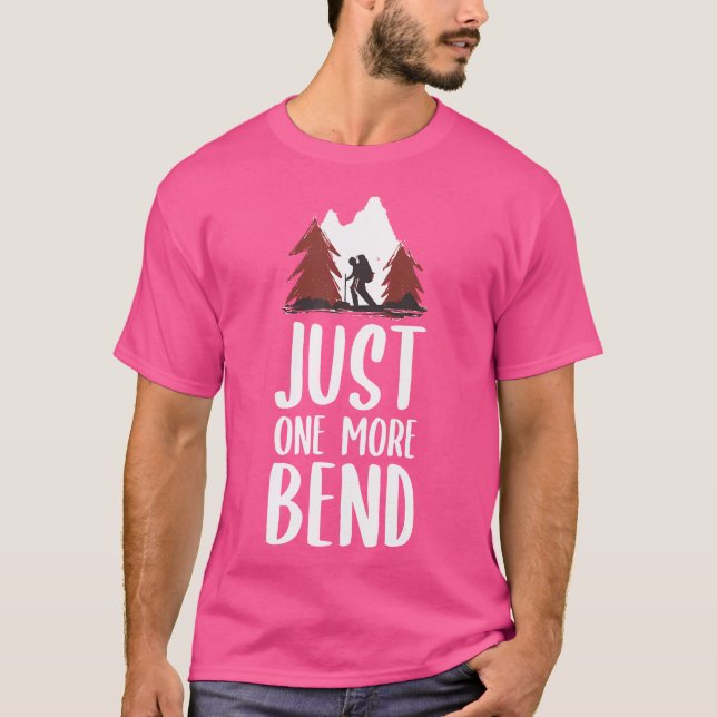 Noch ein Mountainbike-Camping im Freien T-Shirt (Vorderseite)