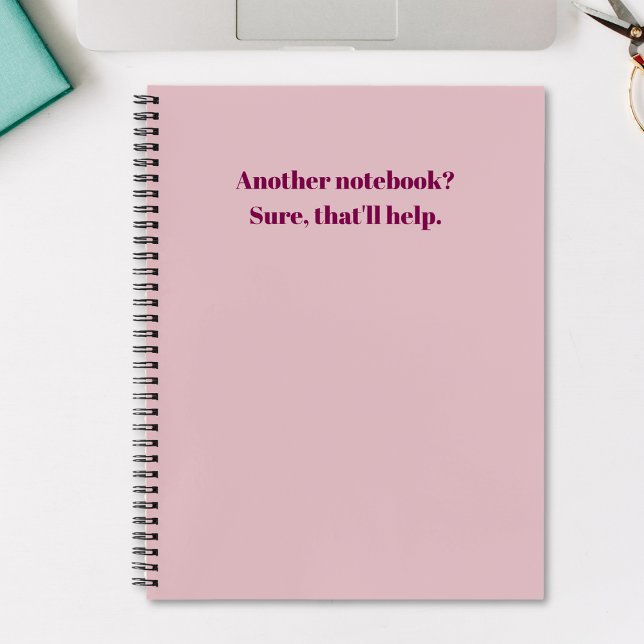 Noch ein schönes Notebook? Das wird Pink helfen Notizbuch (Von Creator hochgeladen)