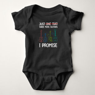 Noch eine Gitarre verspreche ich ein Geschenk für Baby Strampler