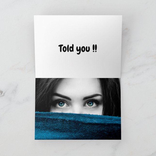 Noch eine lustige Karte (Innenseite)