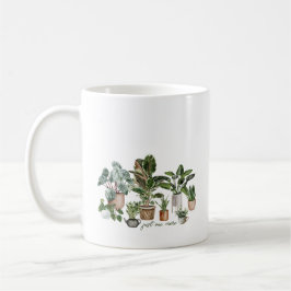Noch eine Pflanze für Pflanze im Lover Kaffeetasse