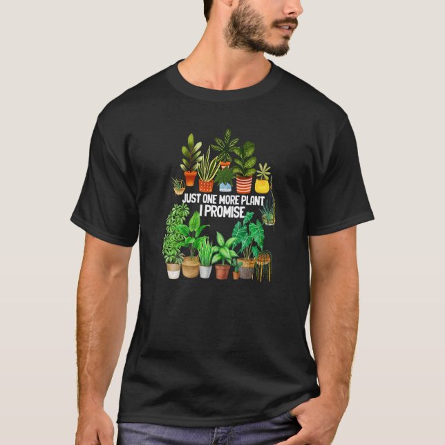Noch eine Pflanze Puff Gardener Pot Head T-Shirt (Vorderseite)