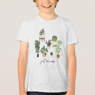 Noch eine Pflanze Shirt, Pflanze liebt grüne Pflan Tri-Blend Shirt