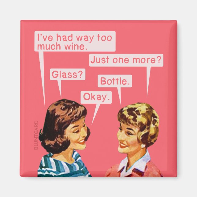 Noch eine....Wein Magnet (Vorne)