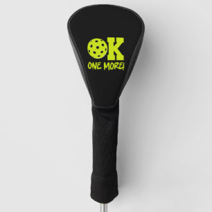 Noch eins: Pickleball Golf Headcover
