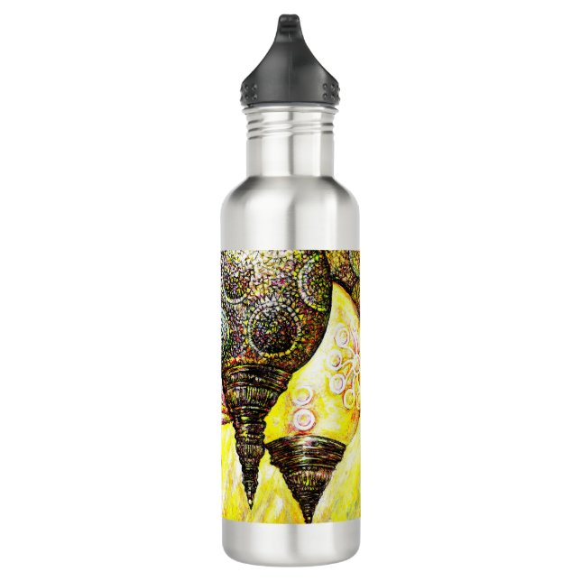 Noch größere Farbidee Edelstahlflasche (Rechts)