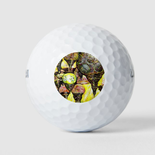 Noch größere Farbidee Golfball (Vorderseite)