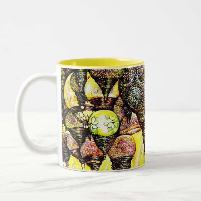 Noch größere Farbidee Zweifarbige Tasse (Links)