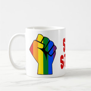 Noch hier (schwule Lesben, schwule, lesbische Tran Kaffeetasse